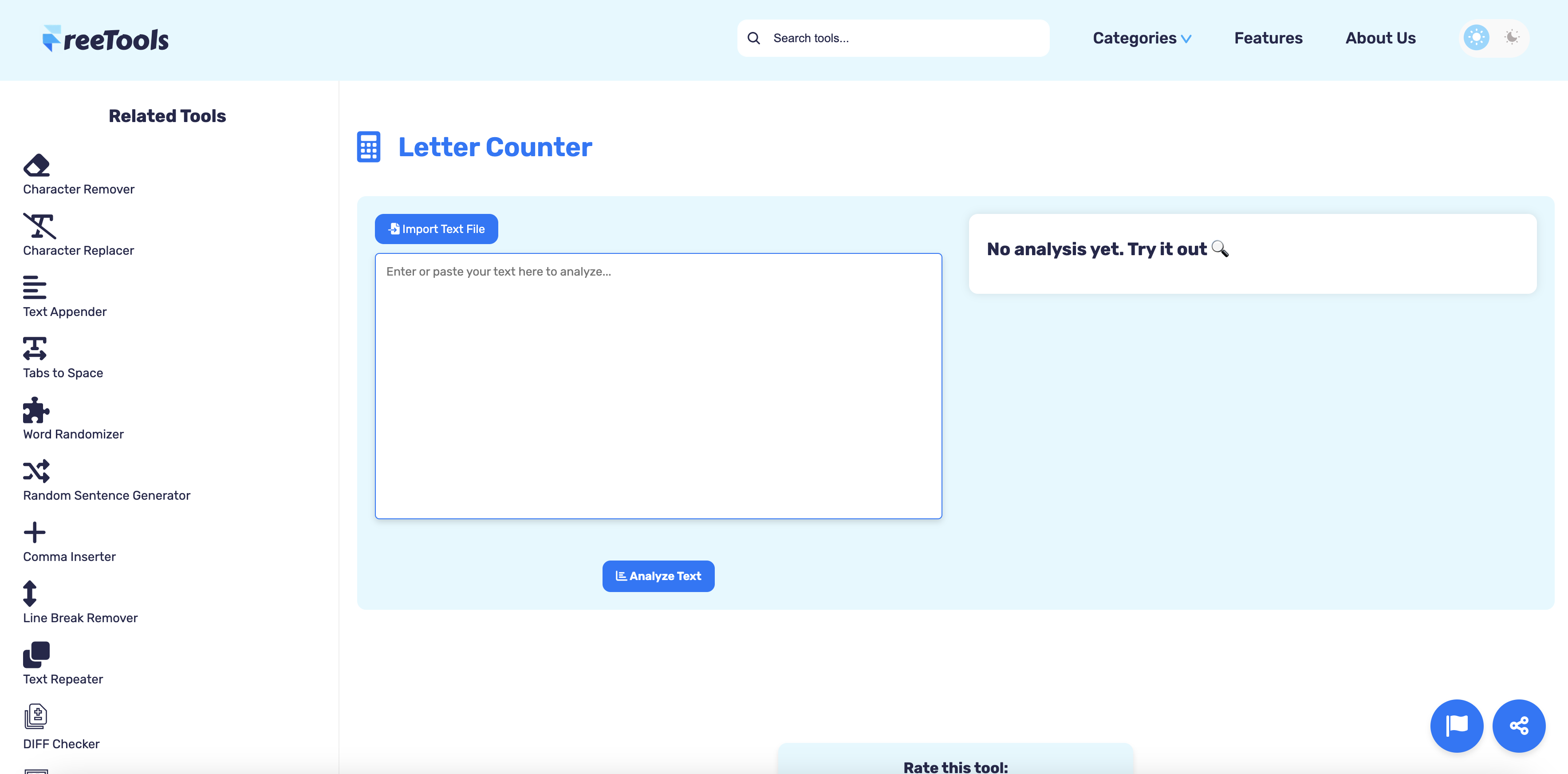 Letter counter free online character word count tool